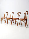 vintage bentwood chairs set of 4