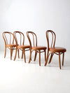 vintage bentwood chairs set of 4