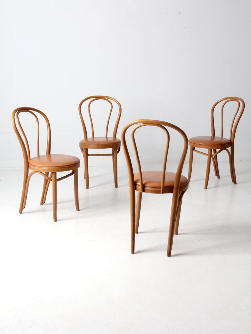 vintage bentwood chairs set of 4