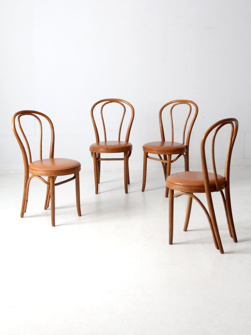 vintage bentwood chairs set of 4