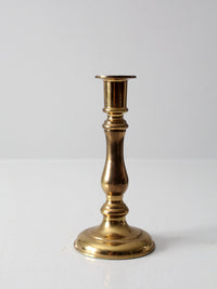 vintage brass adjustable candle holder
