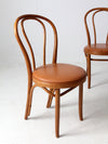 vintage bentwood chairs set of 4
