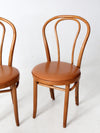vintage bentwood chairs set of 4