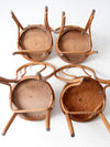 vintage bentwood chairs set of 4