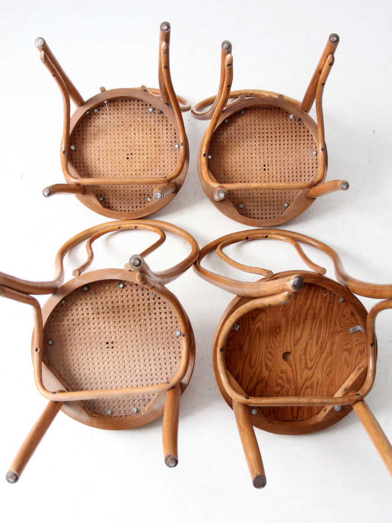 vintage bentwood chairs set of 4