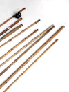 1900s bamboo fly fishing rods collection