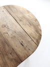 antique drop leaf dining table