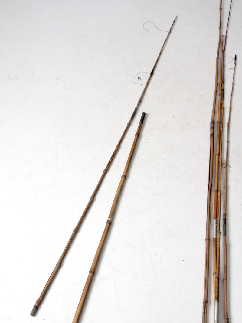 1900s bamboo fly fishing rods collection – 86 Vintage