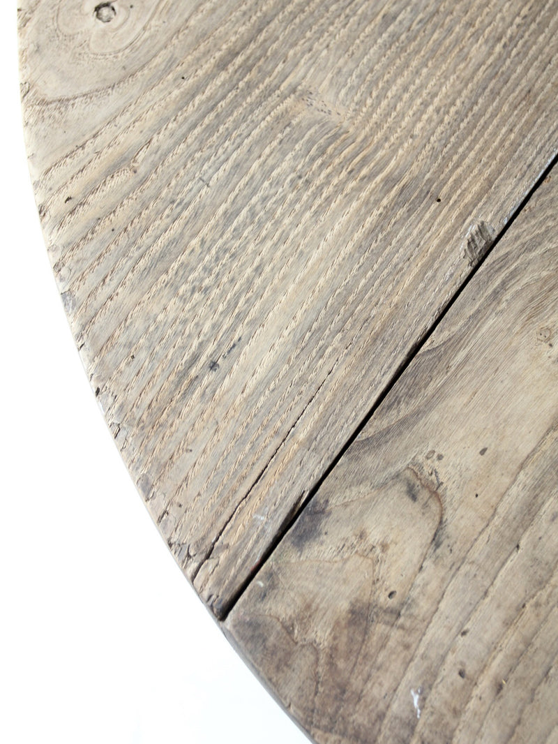 antique drop leaf dining table