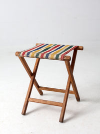 vintage camp stool