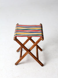 vintage camp stool
