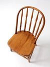 antique spindle back chair