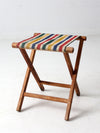 vintage camp stool