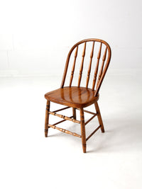 antique spindle back chair