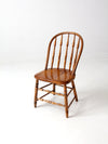 antique spindle back chair