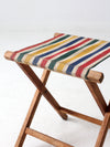 vintage camp stool