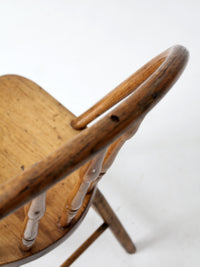 antique spindle back chair