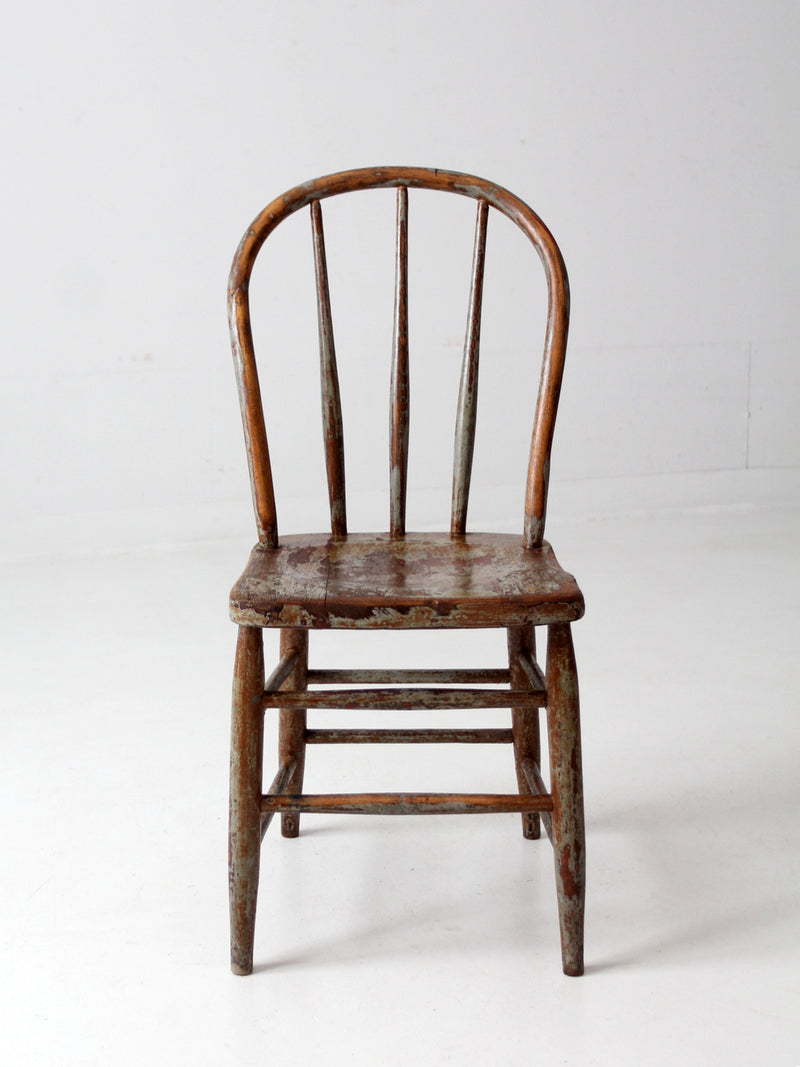 antique farmhouse Windsor chair