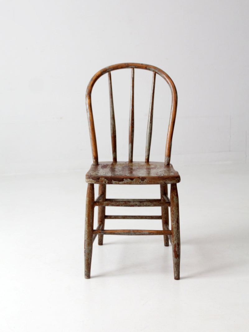 antique farmhouse Windsor chair