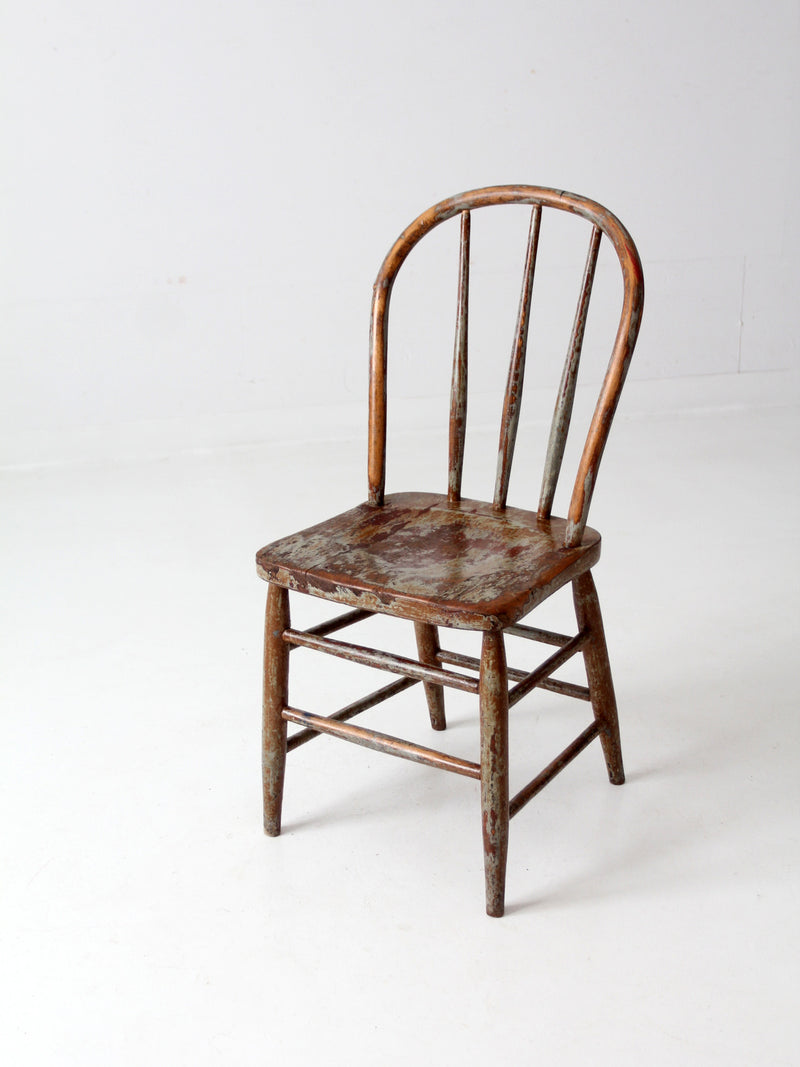 antique farmhouse Windsor chair