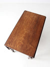 antique mahogany drop leaf table