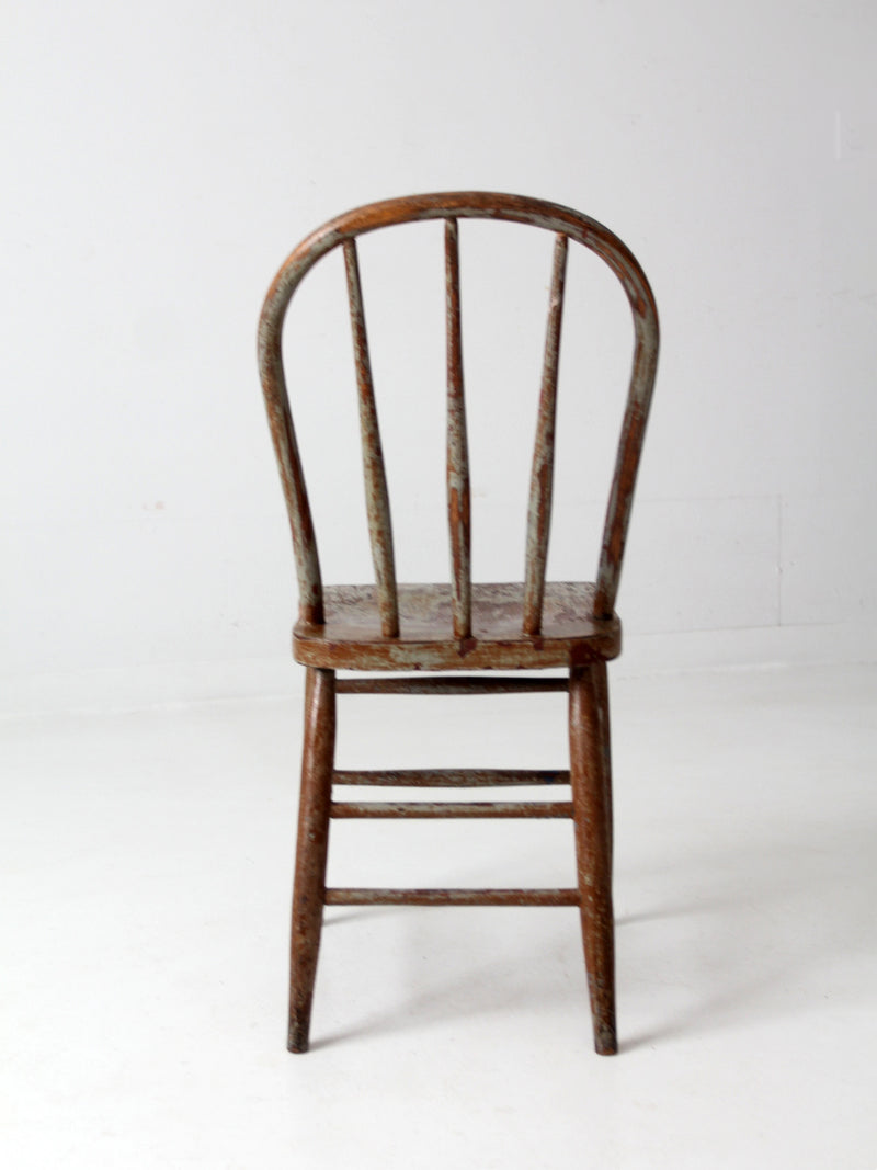 antique farmhouse Windsor chair