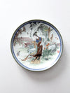 vintage Chinese Beauties of Red Mansion plate no. 7