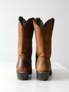 vintage Durango brown cowboy boots