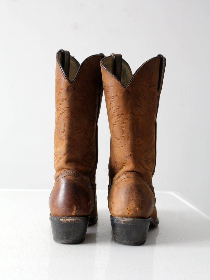 vintage Durango brown cowboy boots