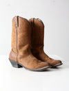 vintage Durango brown cowboy boots