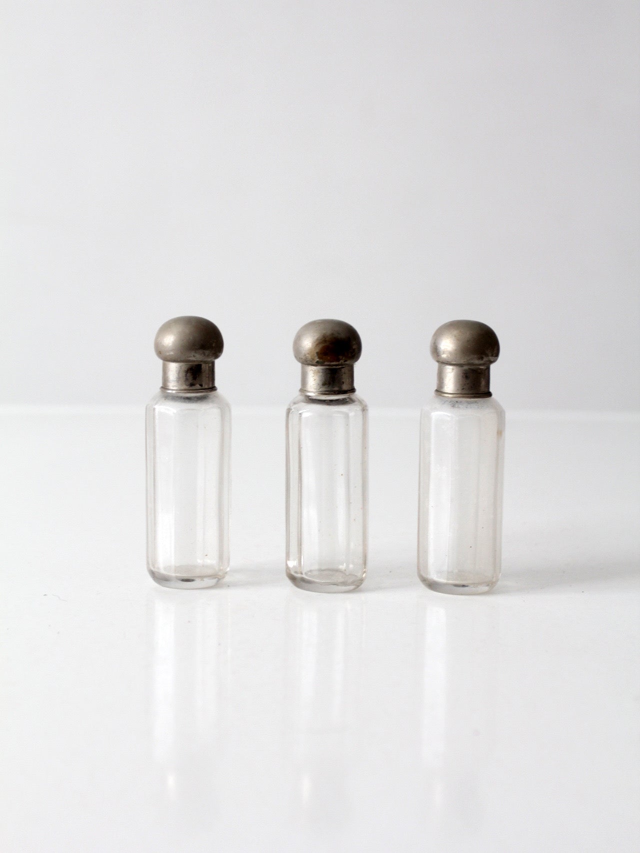 antique Art Deco vanity bottles set