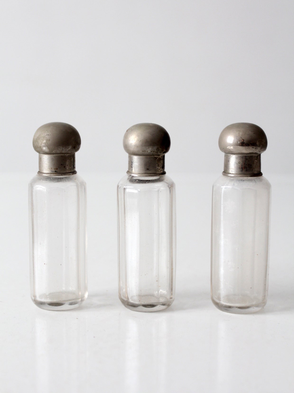 antique Art Deco vanity bottles set