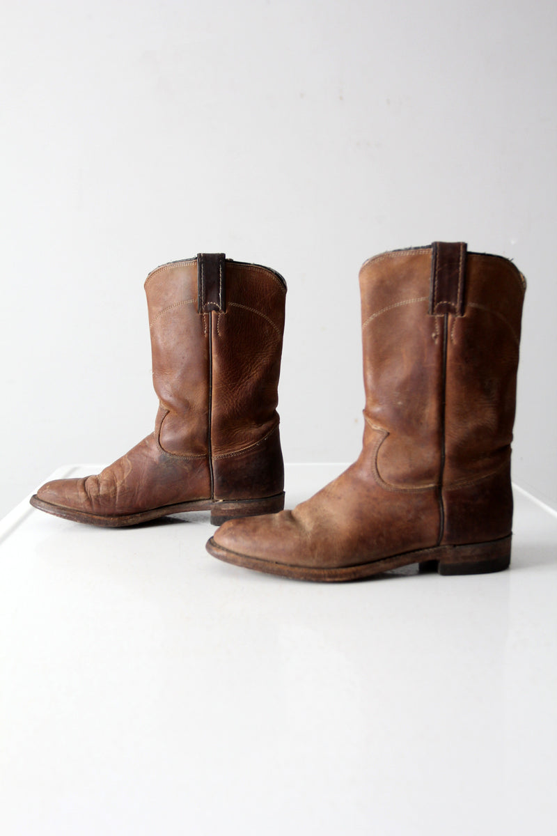 vintage Justin roper boots