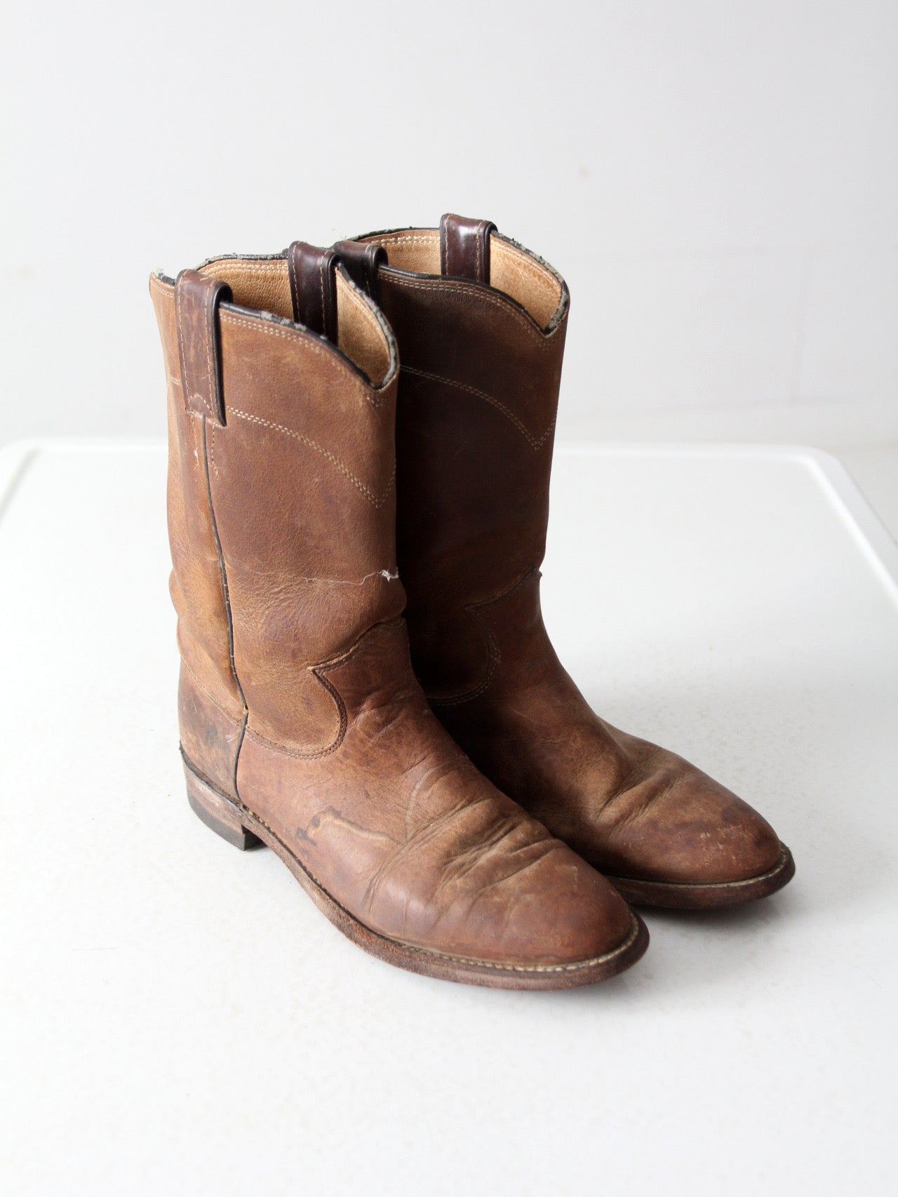 vintage Justin roper boots