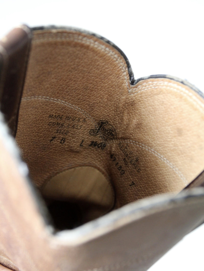vintage Justin roper boots