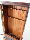 vintage pine gun cabinet