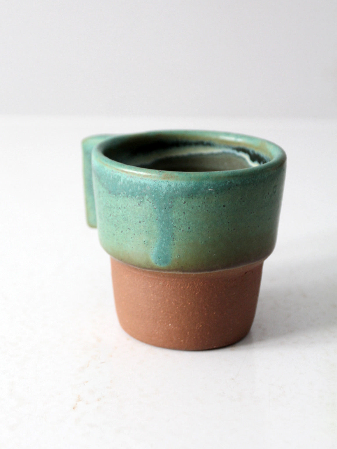 vintage studio pottery mug