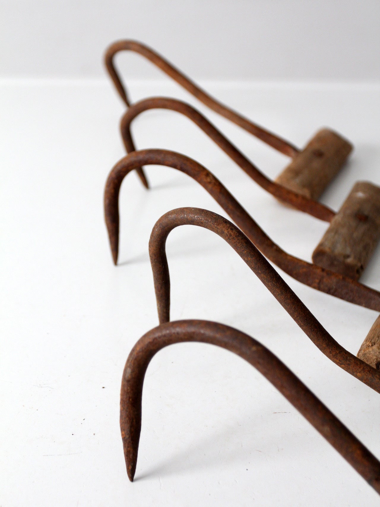 antique hand-forged ice picks | set of 5