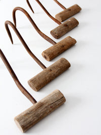 antique hand-forged ice picks | set of 5