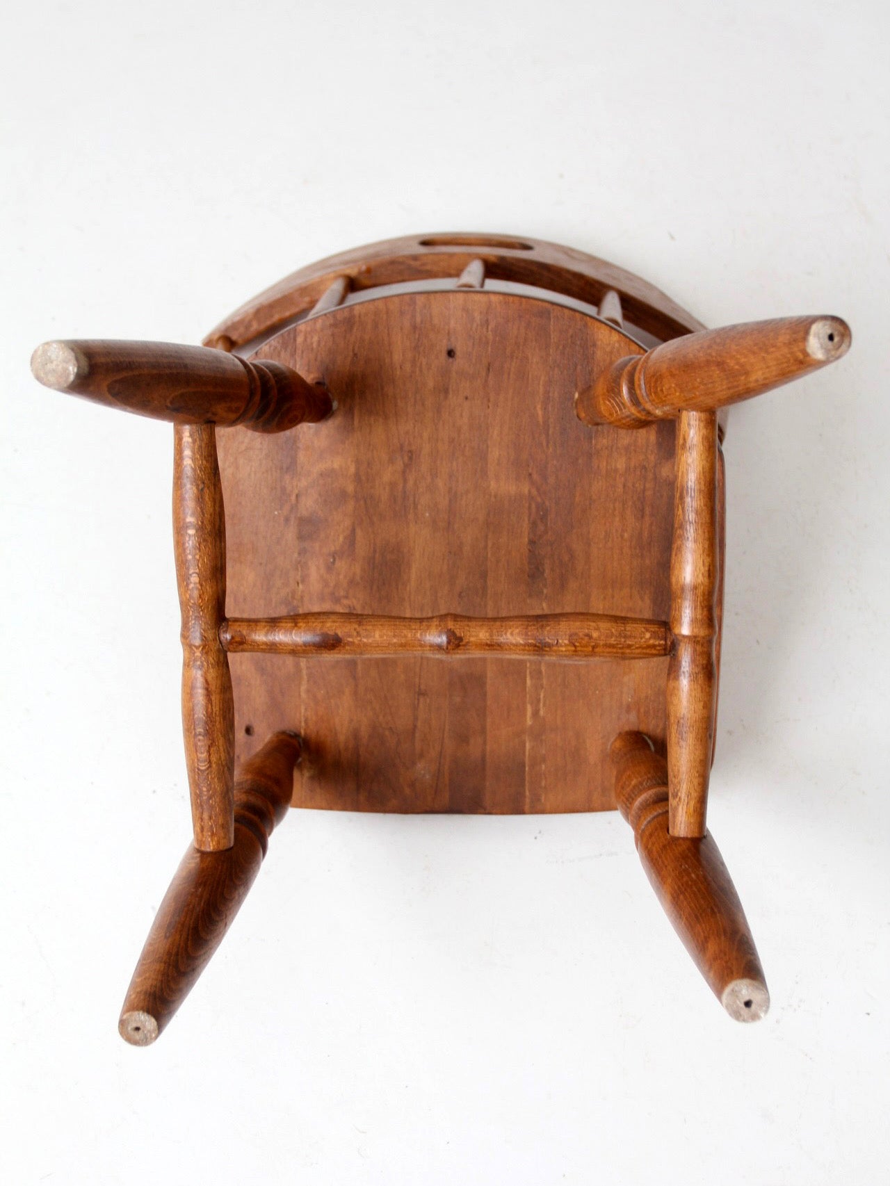 mid-century children's Early American style wood chair