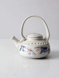 vintage studio pottery teapot