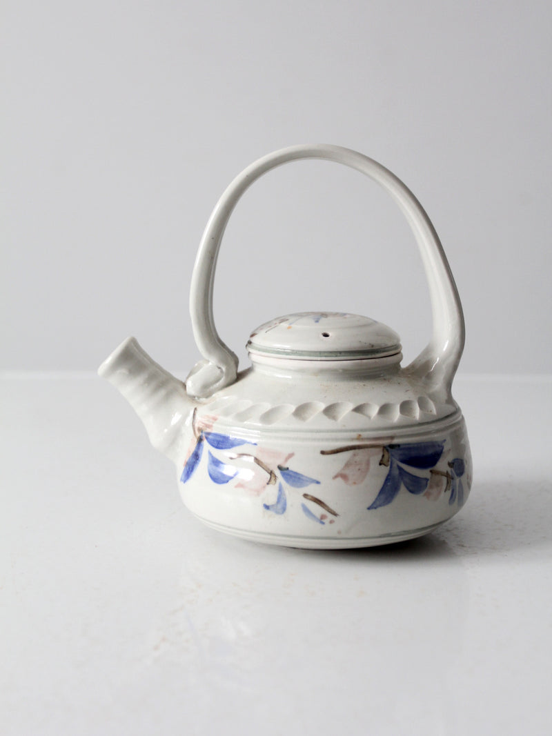 vintage studio pottery teapot