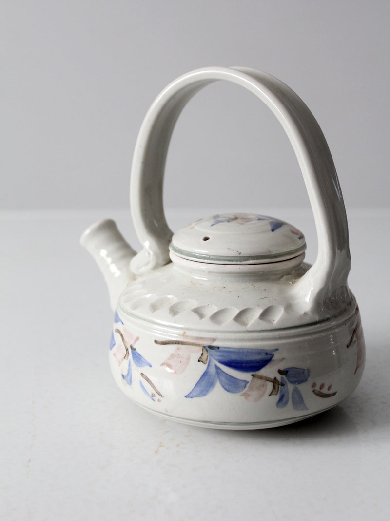 vintage studio pottery teapot