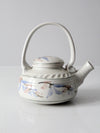 vintage studio pottery teapot