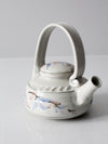 vintage studio pottery teapot