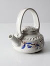 vintage studio pottery teapot