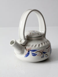 vintage studio pottery teapot