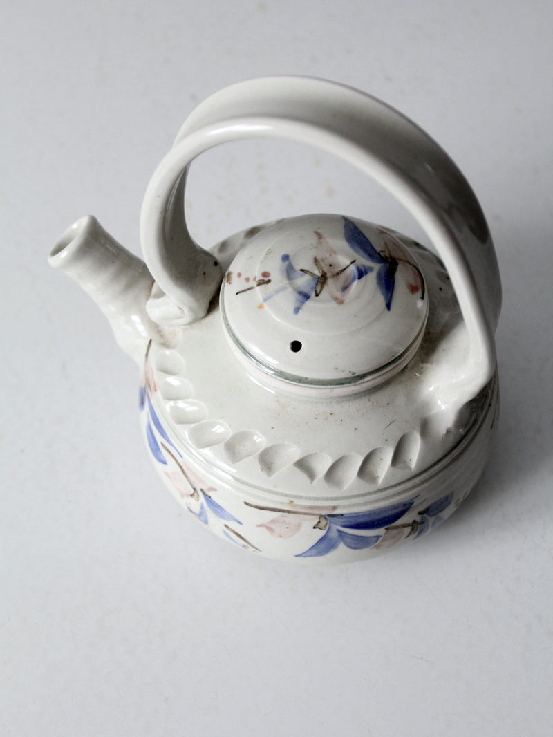 vintage studio pottery teapot