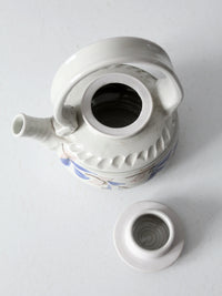 vintage studio pottery teapot