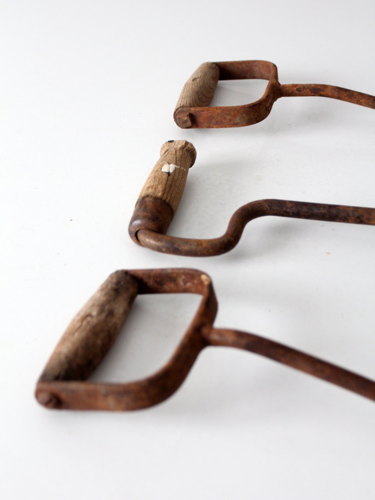 antique ice handling hooks set of 3